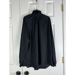 NWOT 1 4 3 Story Womens Black Blouse Size M